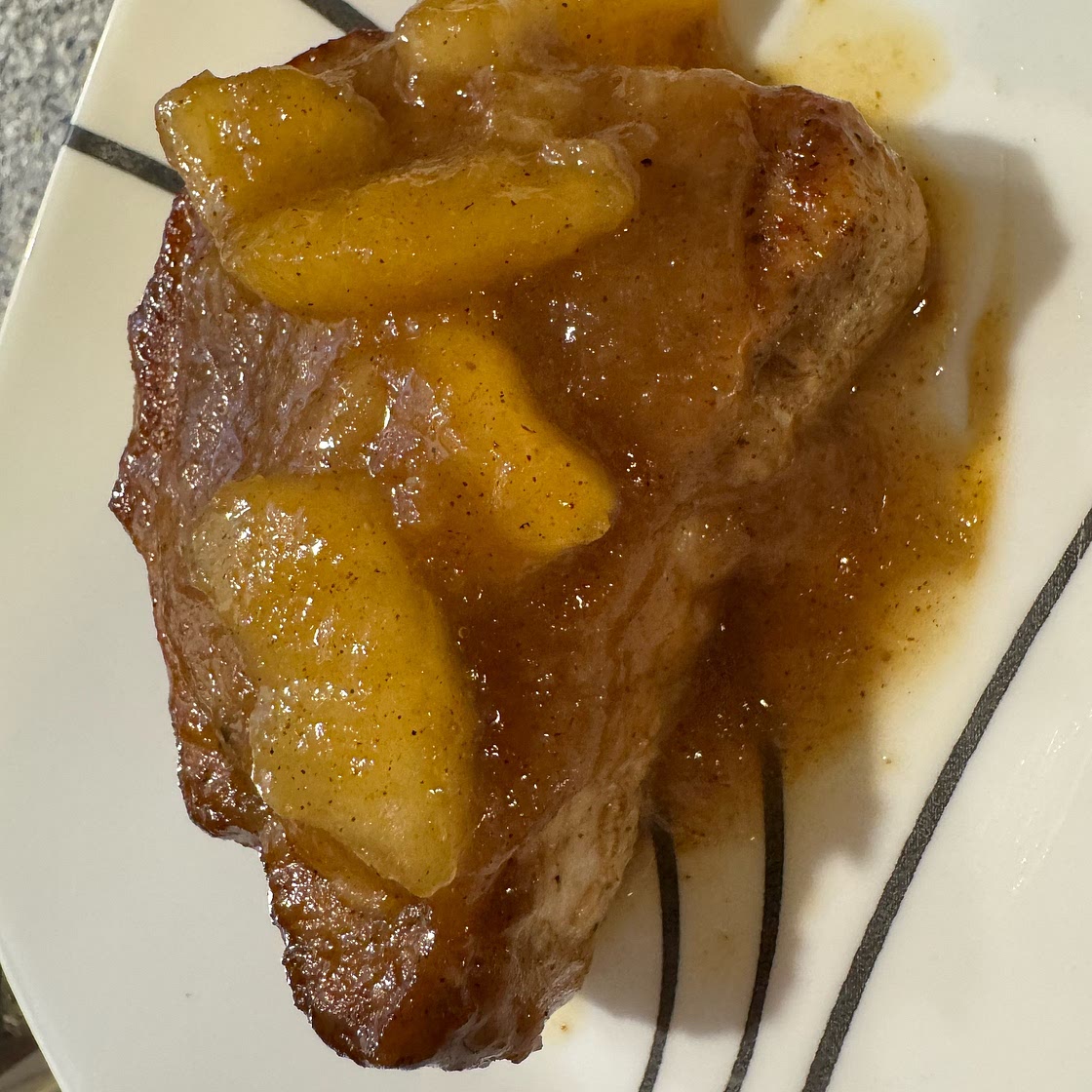 Apple Pork Chop Bake