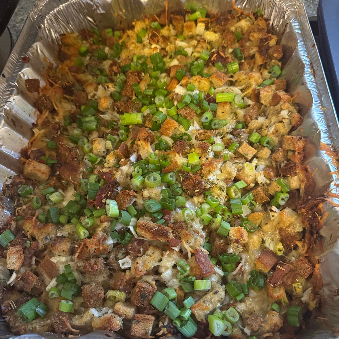 Bacon-Parmesan Stuffing