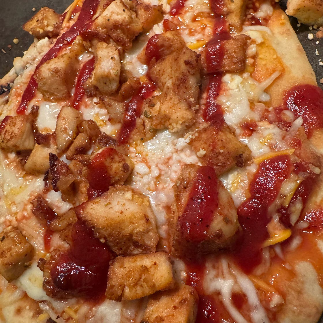 Homemade BBQ Chicken Pizza