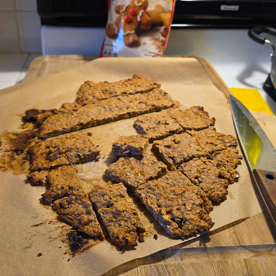 Easy Oatmeal Bars (with Blueberry and Carrot)