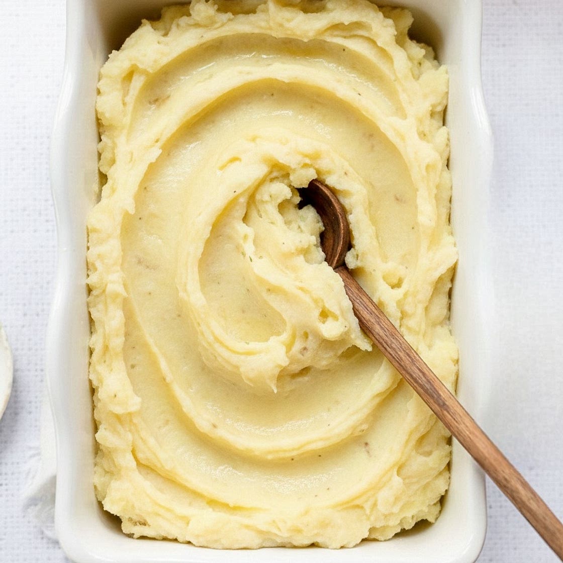 D'licious Oven Mashed Potatoes