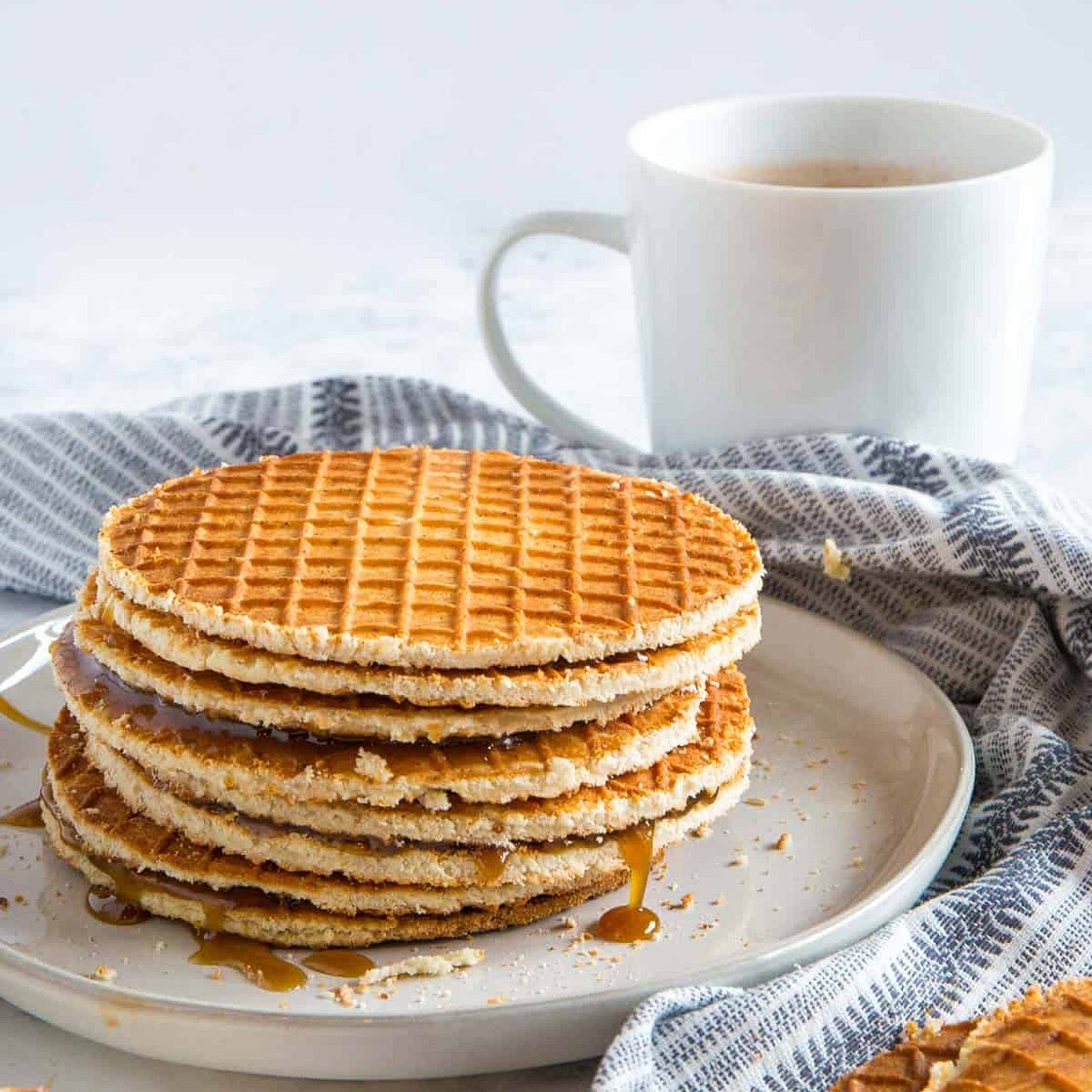 Homemade Dutch Stroopwafels