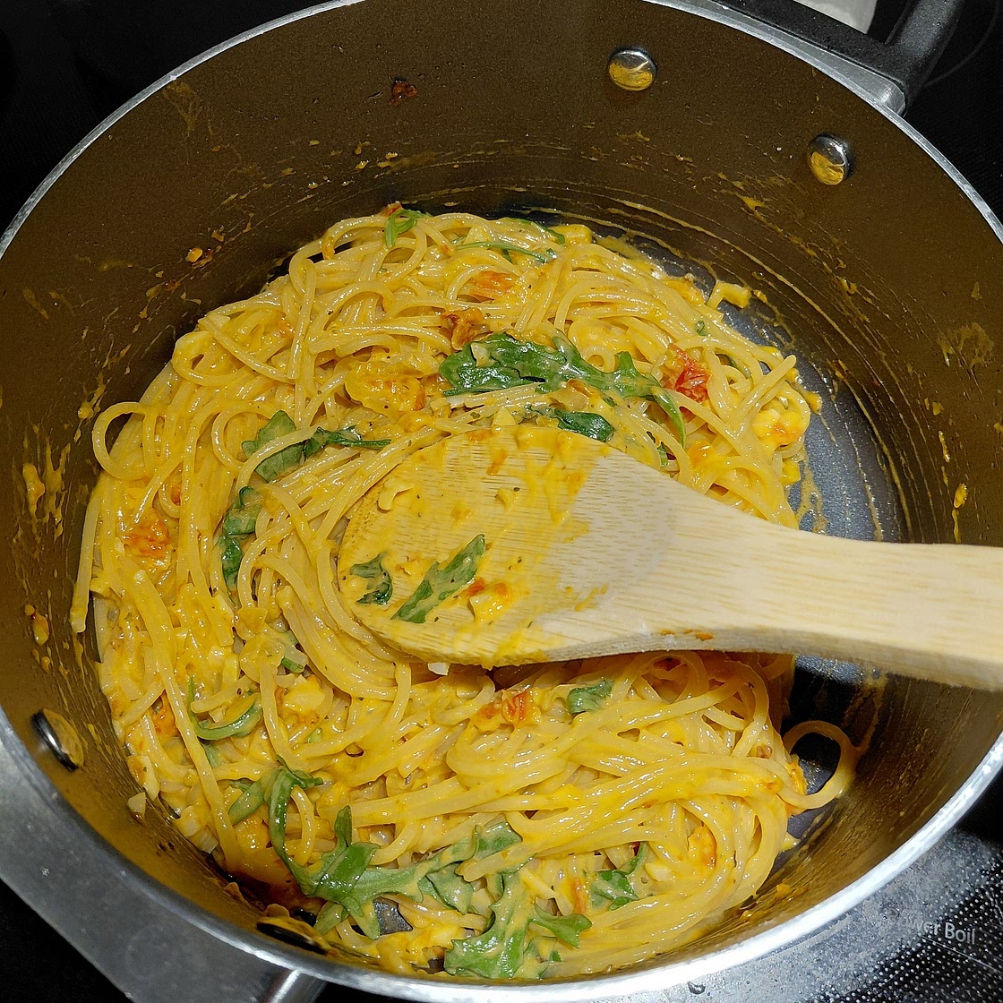 Caramelized Onions & Garlic Spaghetti