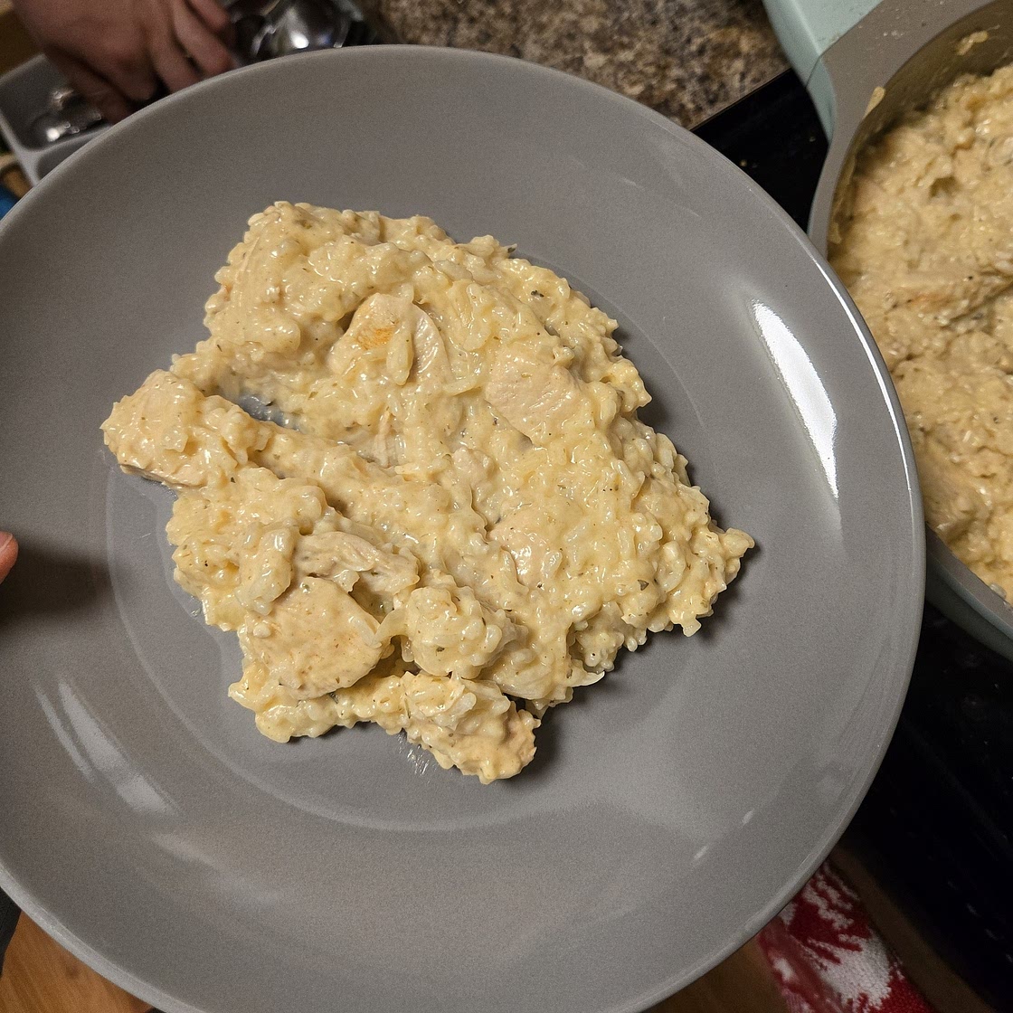 Creamy Parmesan One Pot Chicken and Rice