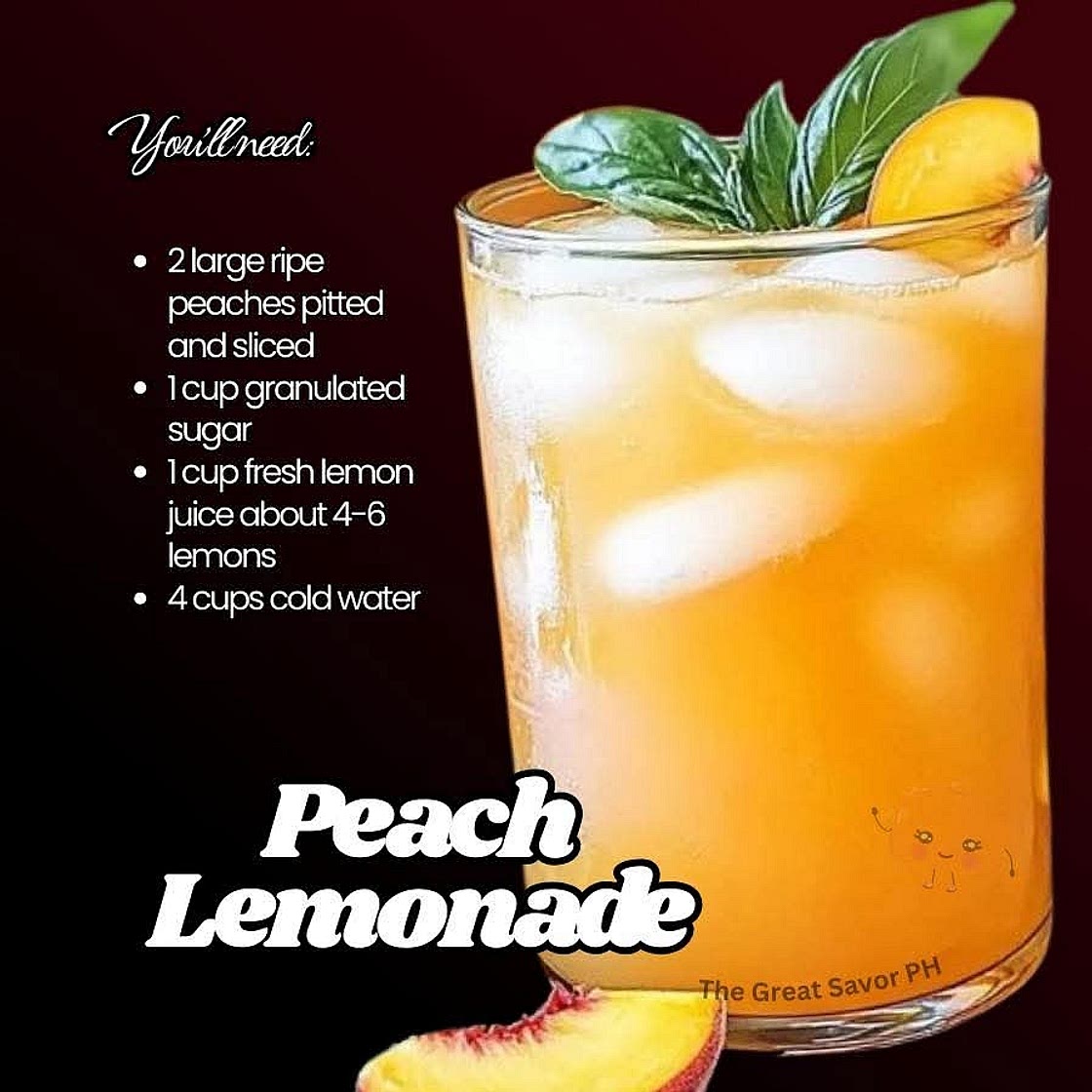 Peach Lemonade
