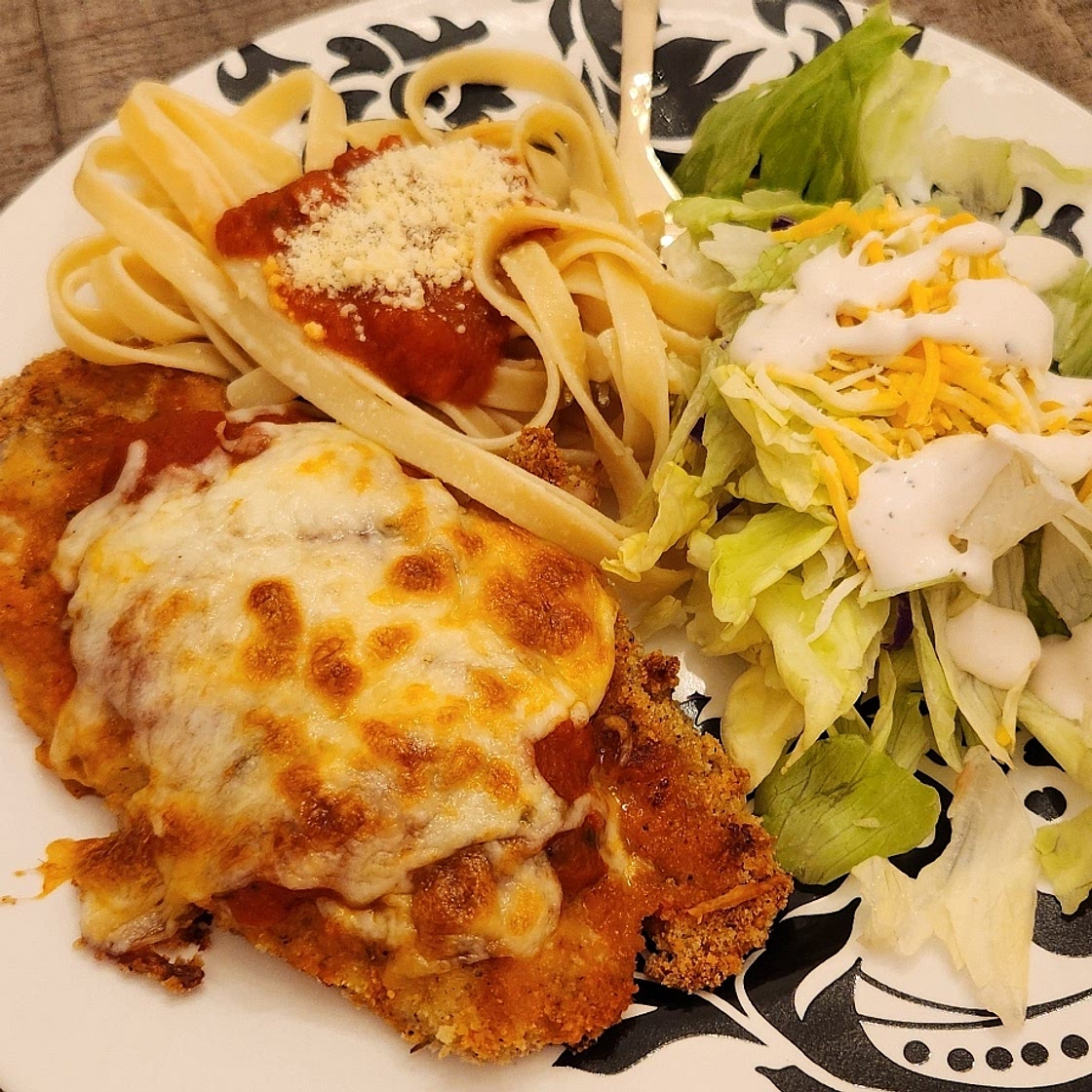 Oven Baked Chicken Parmesan
