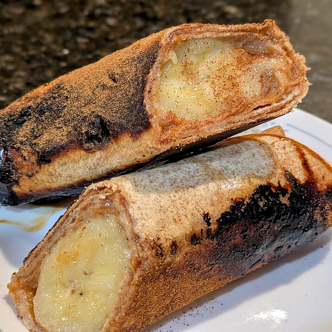 Healthy Banana Chimichanga