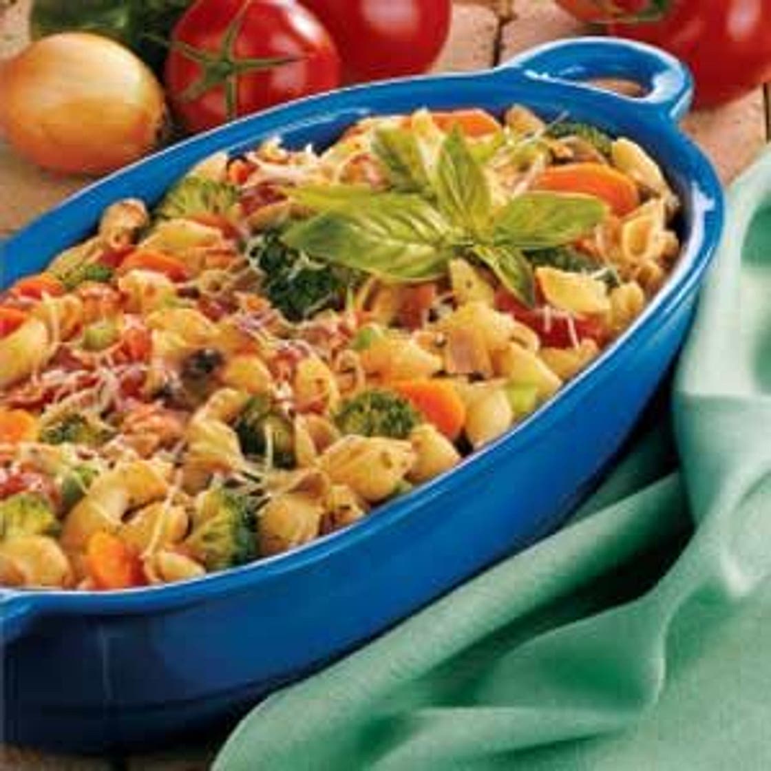 Bacon ‘n’ Veggie Pasta