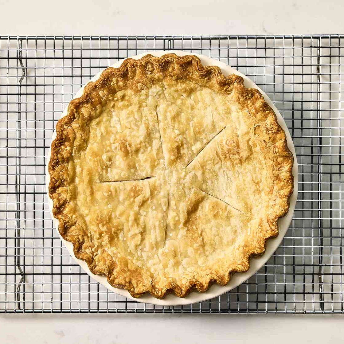 Dad's Leftover Turkey Pot Pie