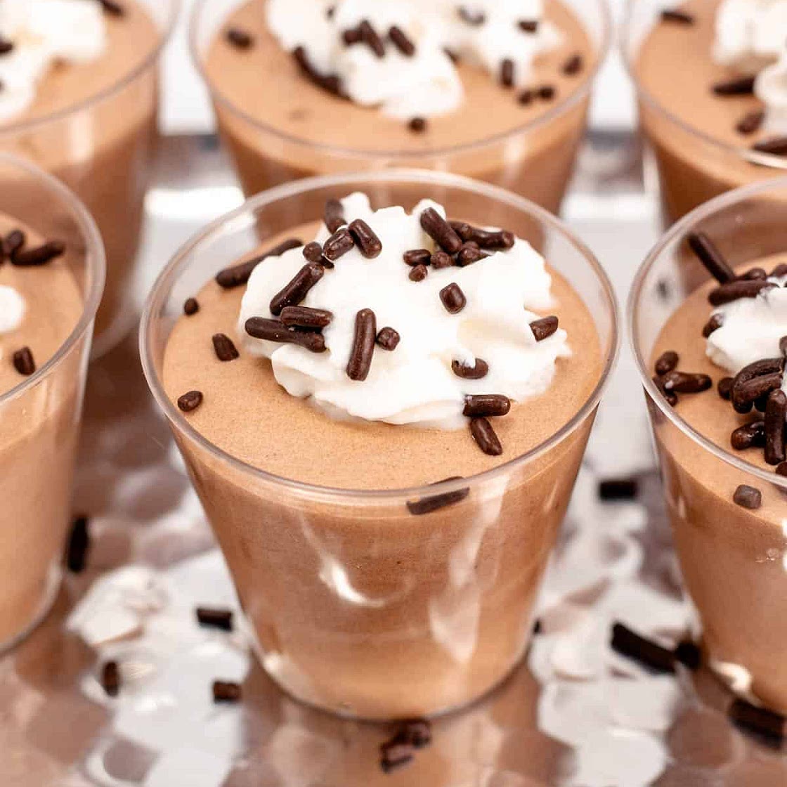 Chocolate Pudding Shots