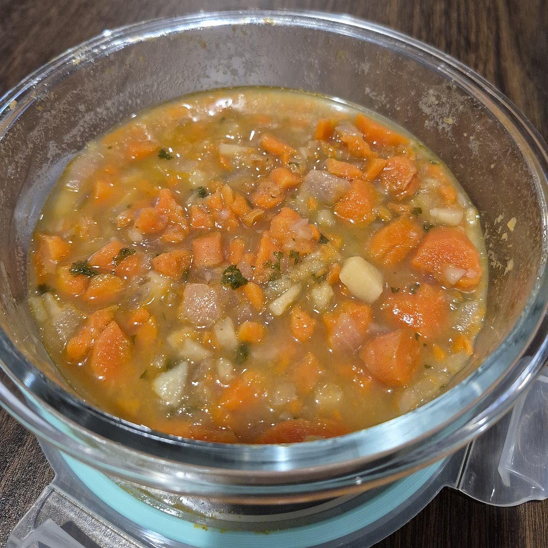 Carrot & coriander soup
