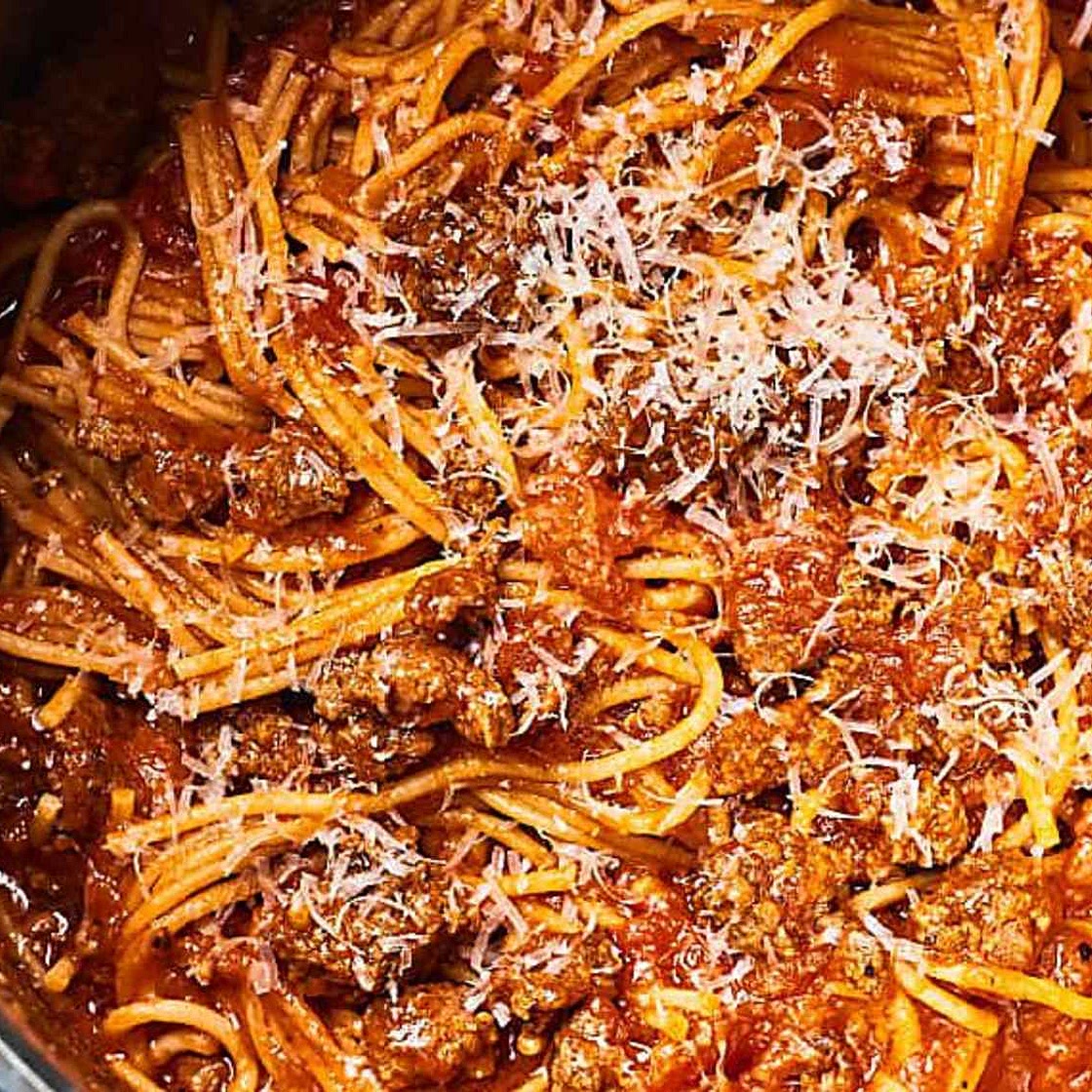 Instant Pot Spaghetti