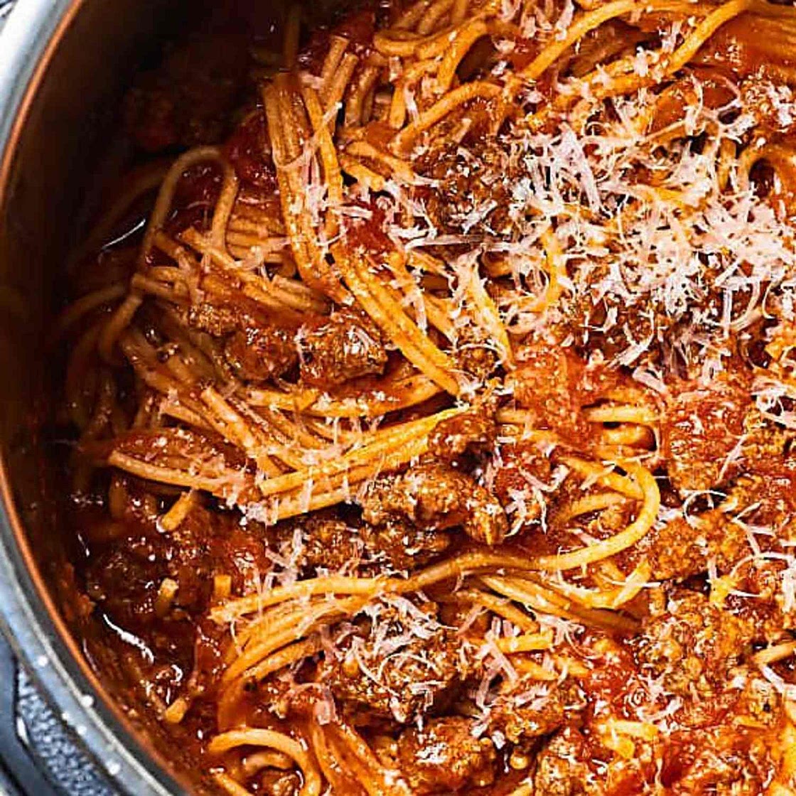 Instant Pot Spaghetti