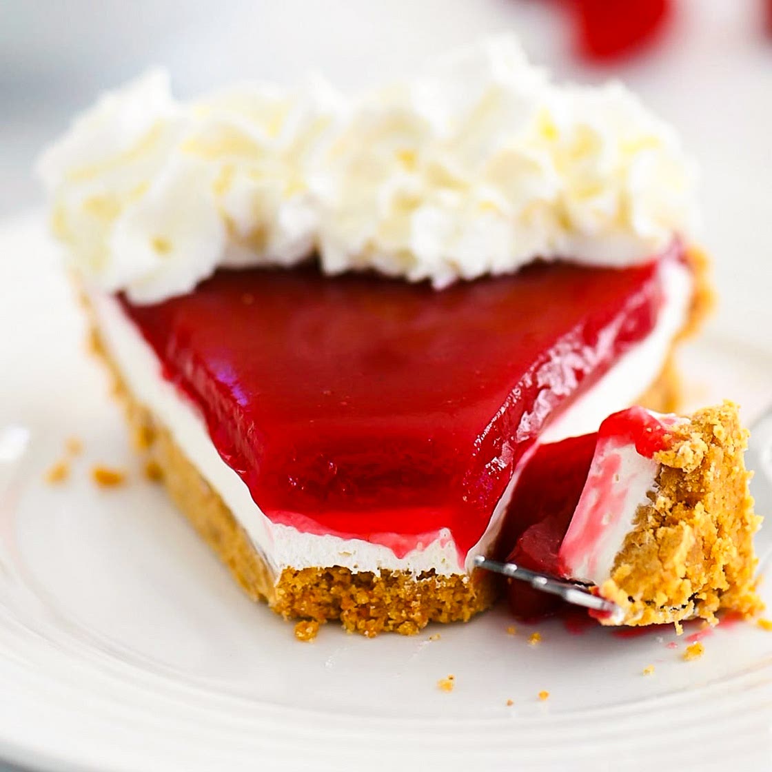 Raspberry Cream Pie
