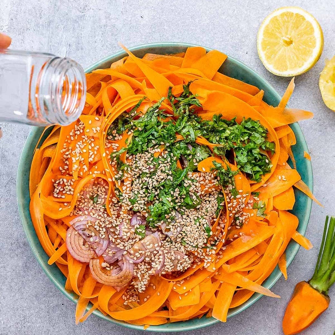 Viral Carrot Chicken Salad