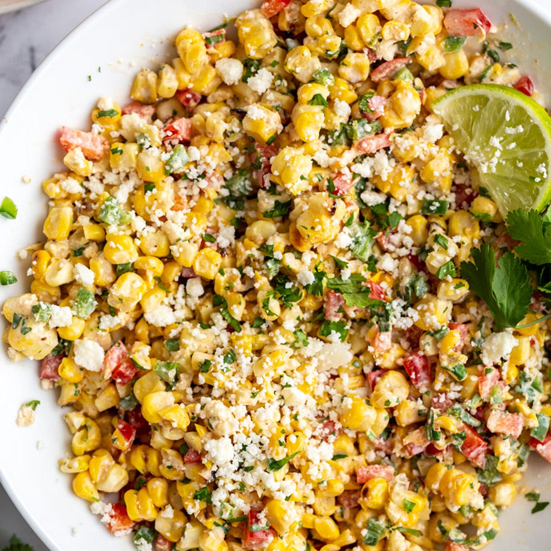 Mexican Street Corn Salad Esquites