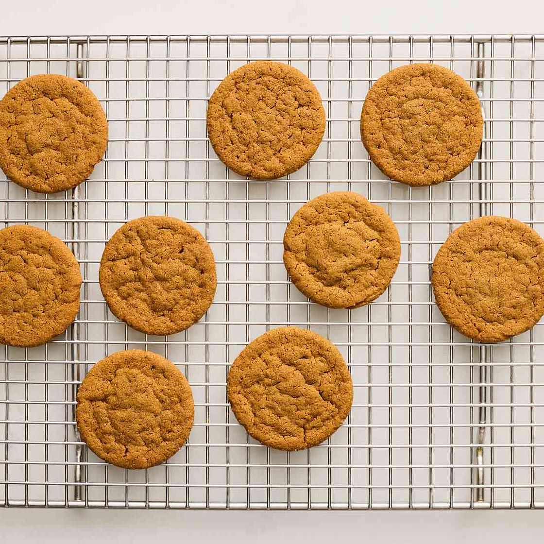 Big Soft Ginger Cookies