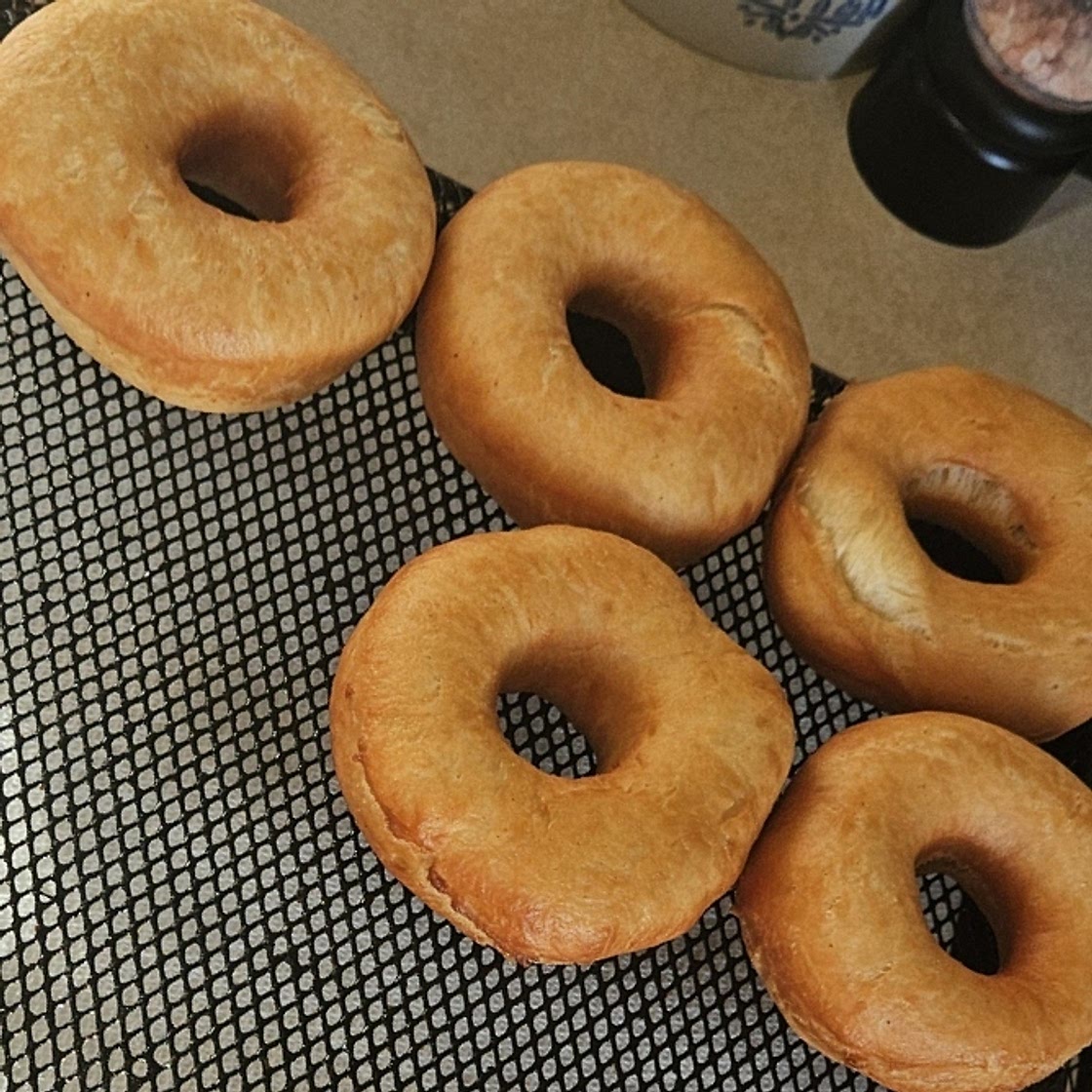 Homemade Glazed Doughnuts