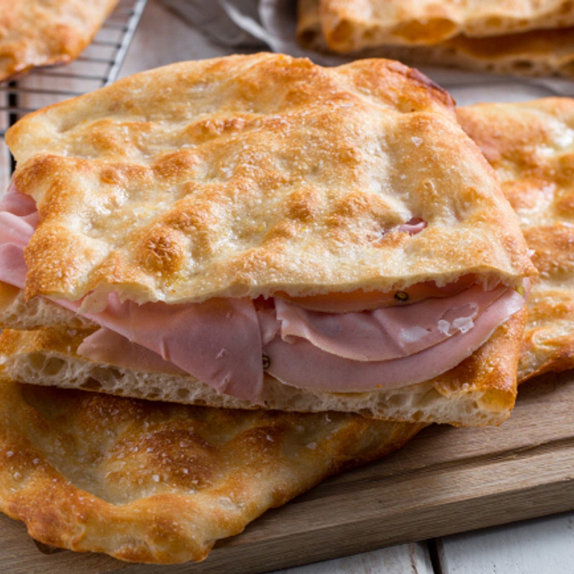 Pizza bianca romana