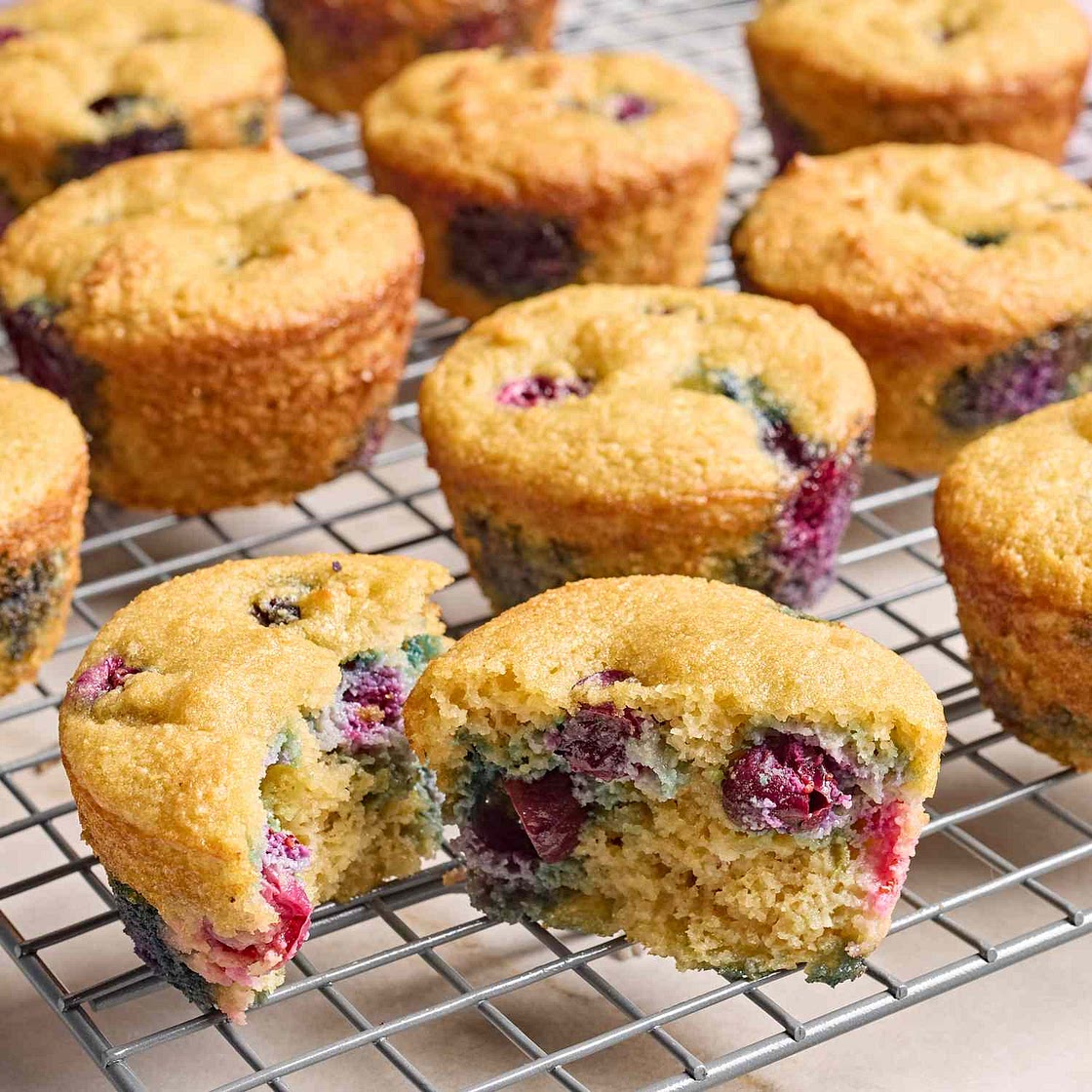 Low-Carb Blueberry Muffins