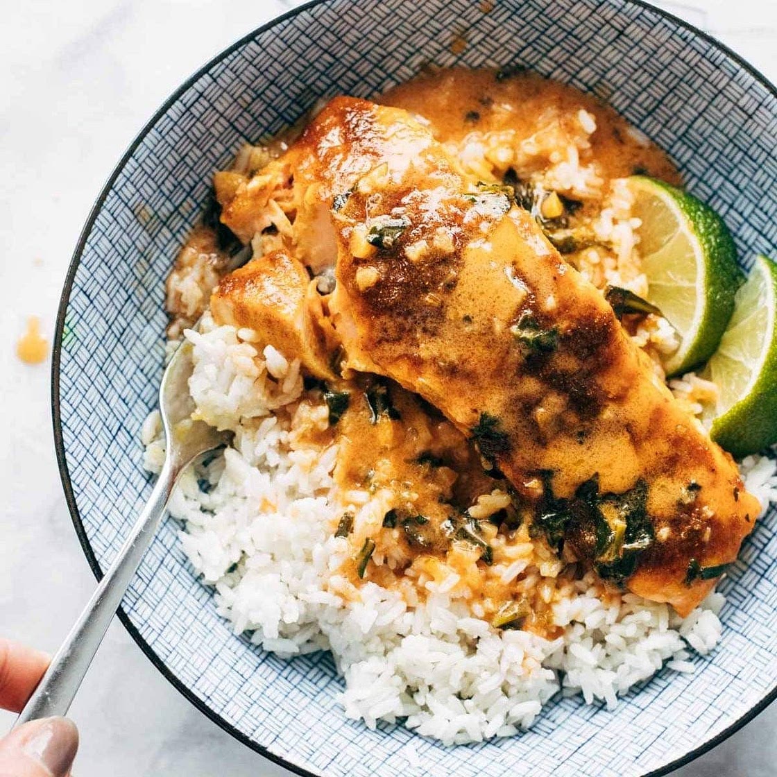 Coconut Curry Salmon