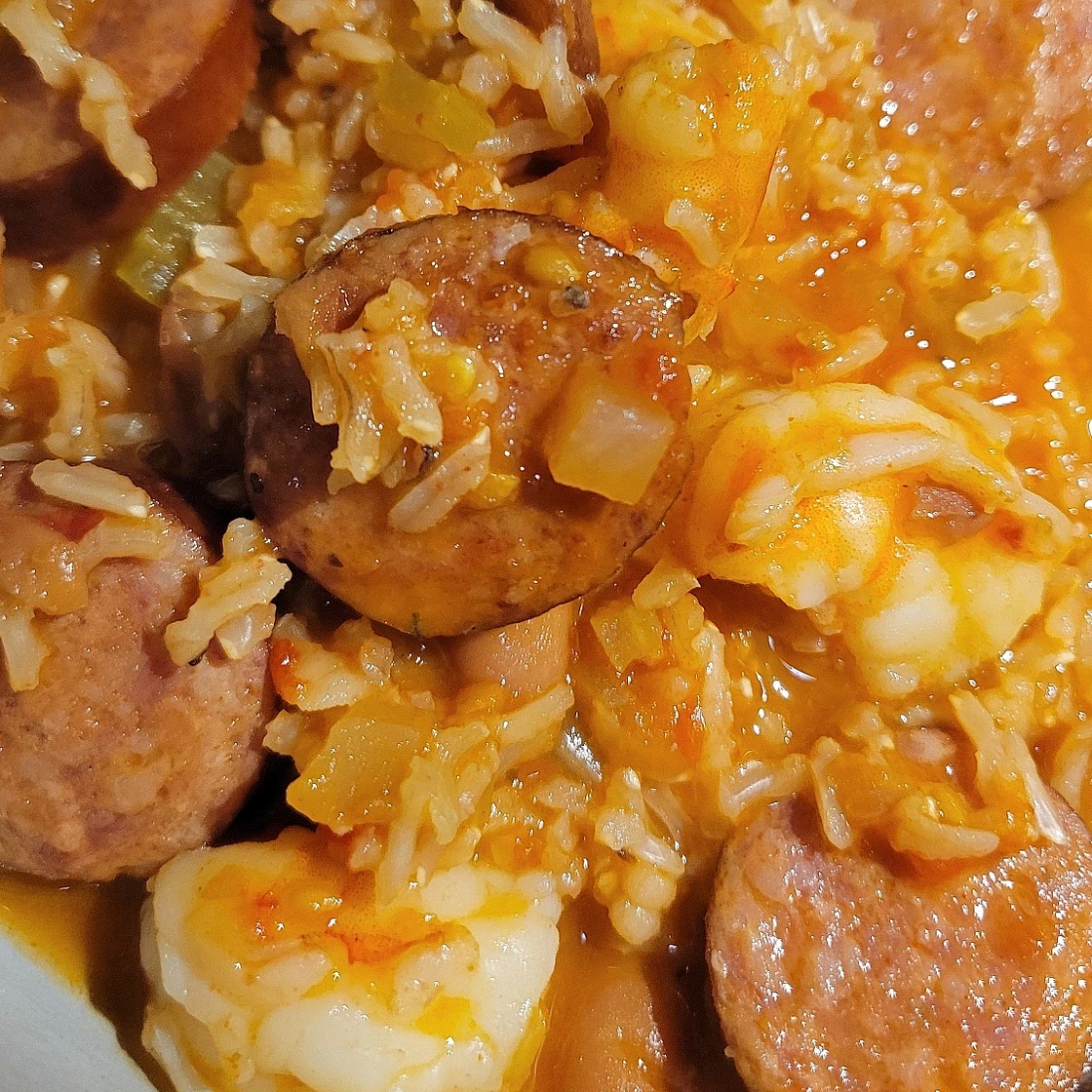 Cajun Sausage and Rice Skillet