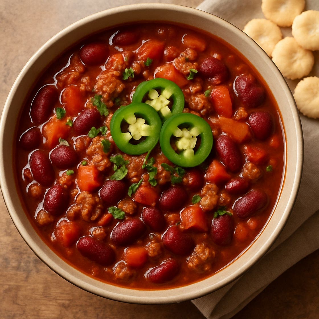 Hearty Chili (Jill’s Recipe)