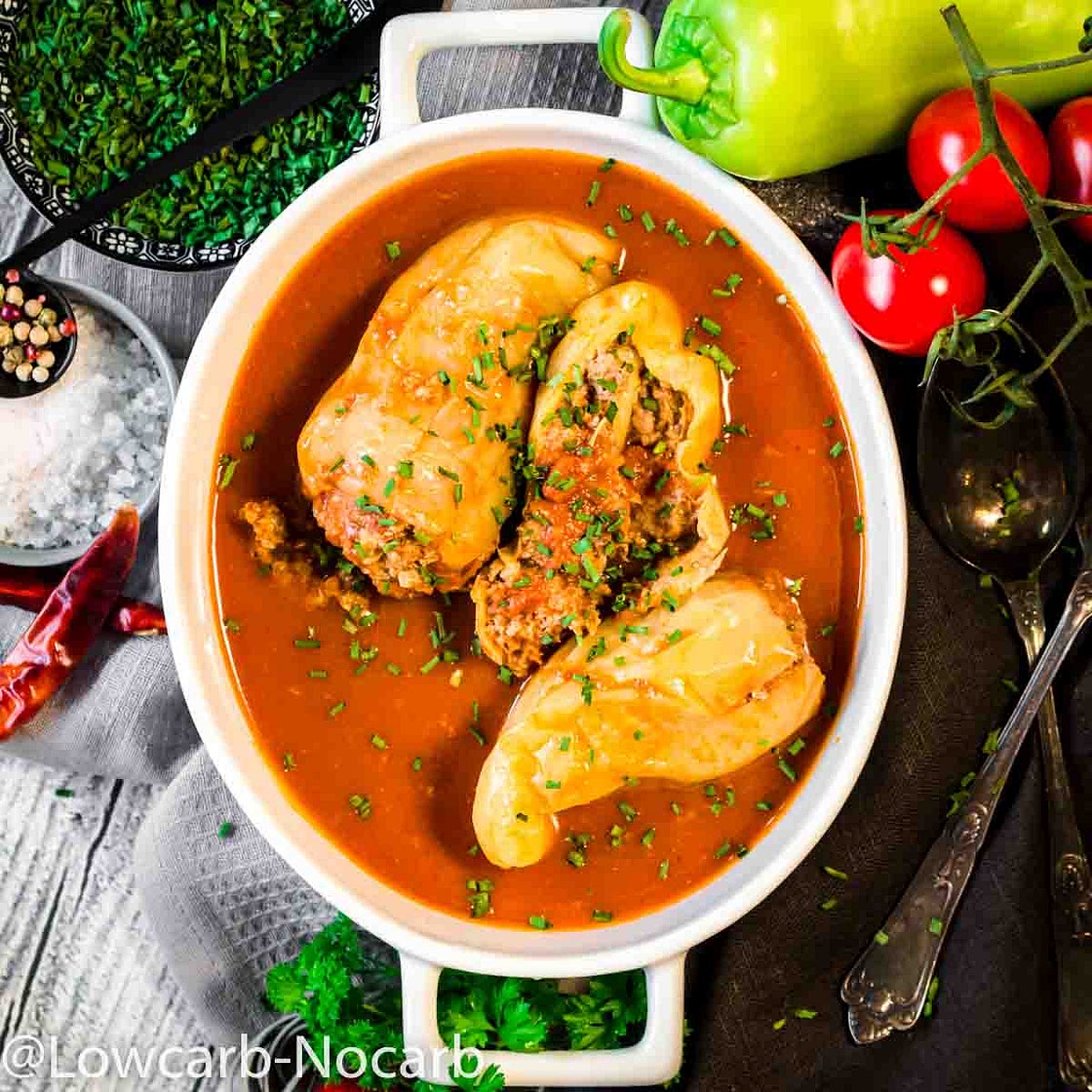Keto Stuffed Peppers Recipe With Rice