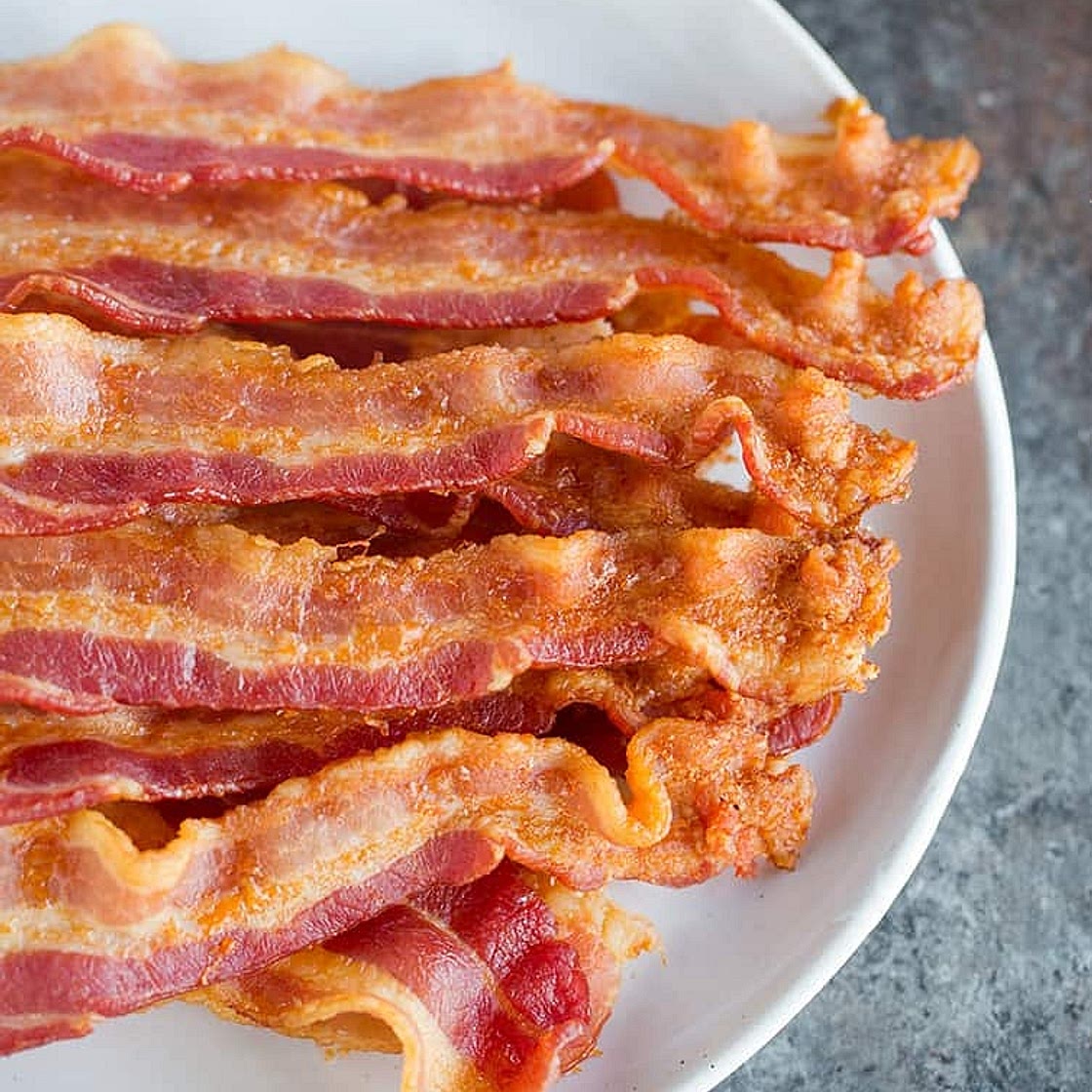 Bacon baked dish