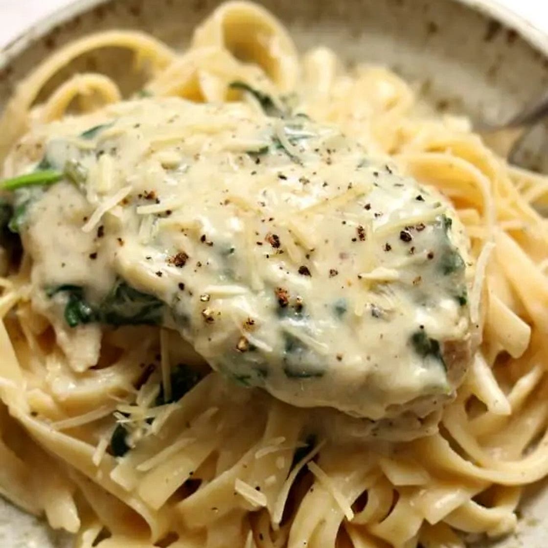 Slow Cooker Garlic Parmesan Chicken