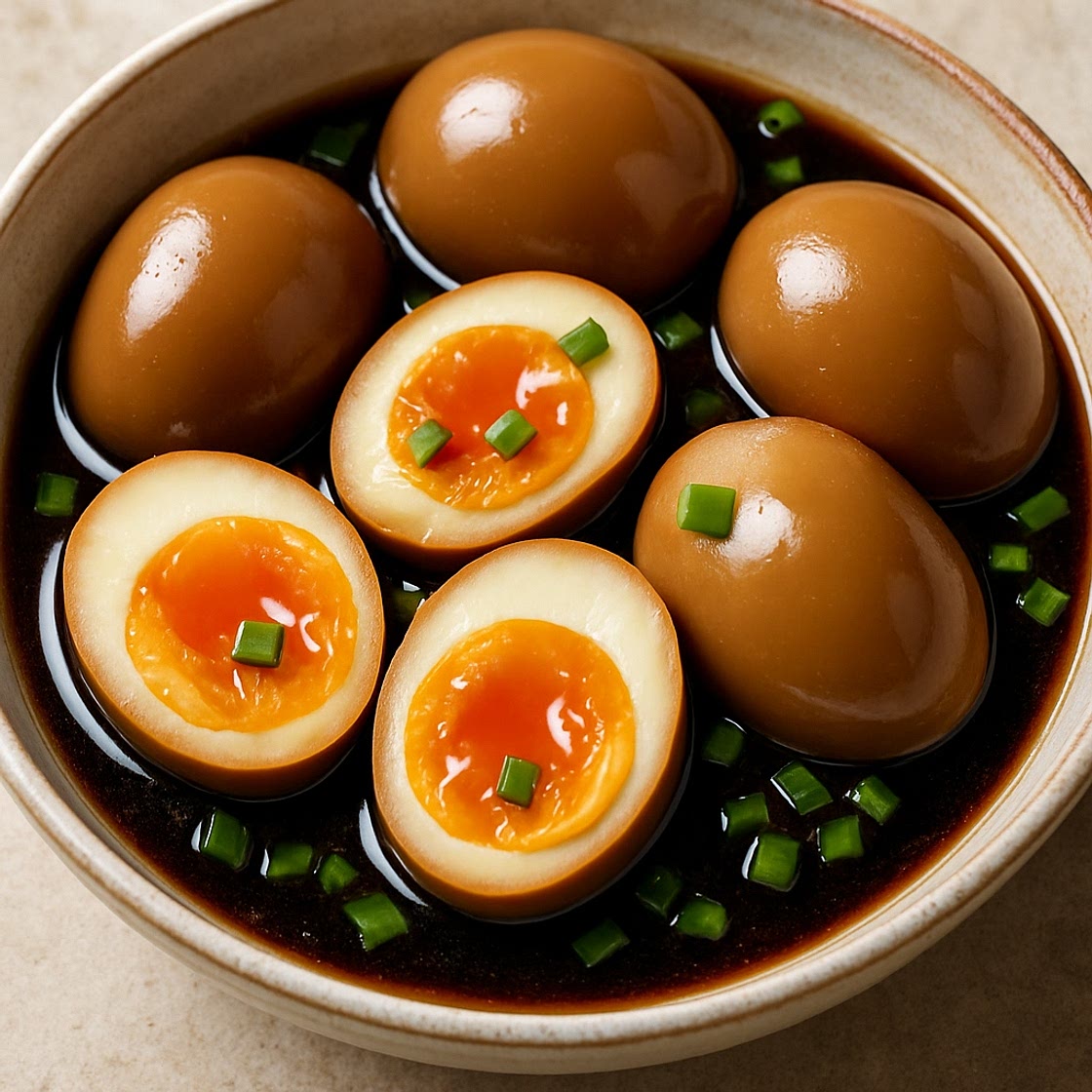 Soy Sauce Marinated Eggs