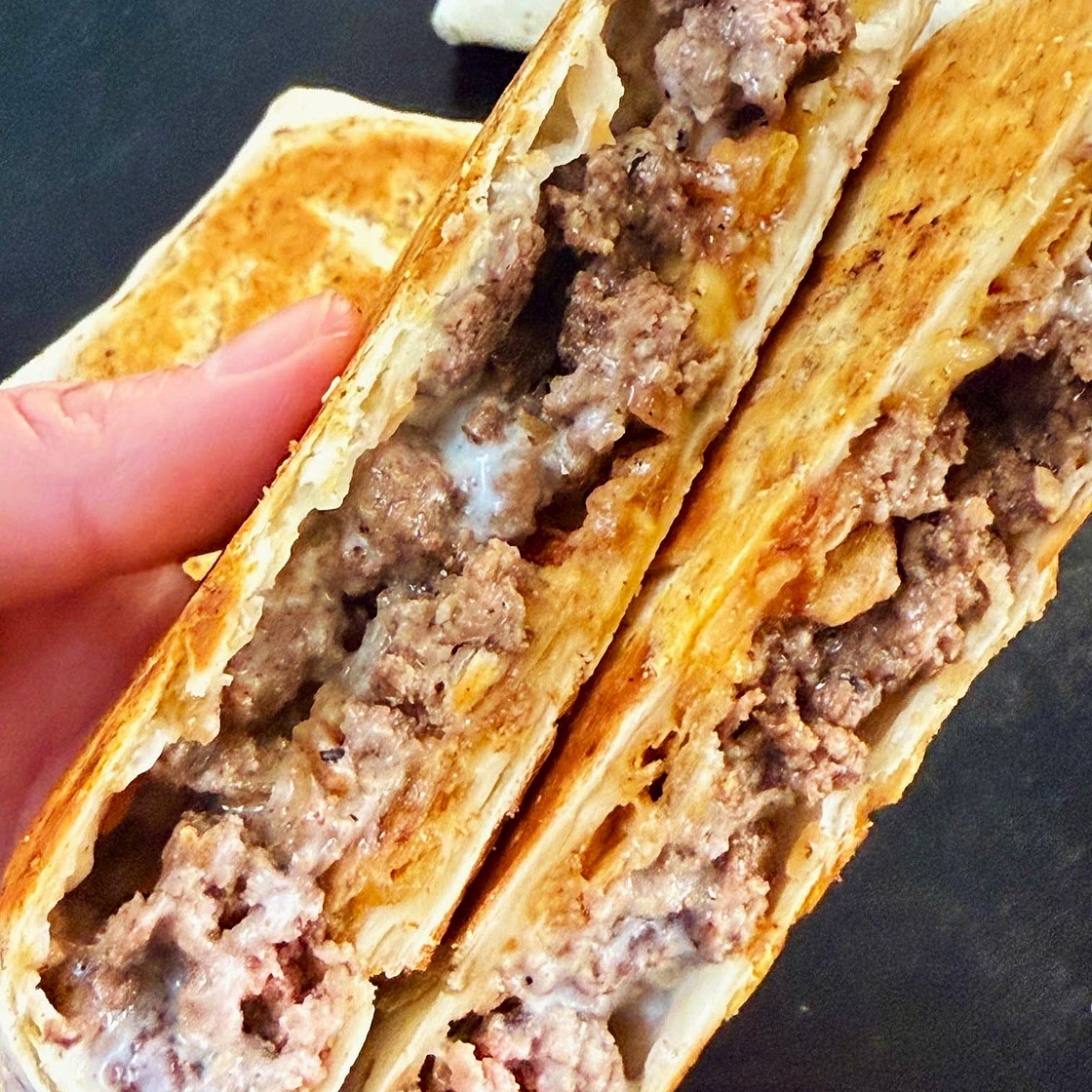 Blackstone French Onion Crunchwraps