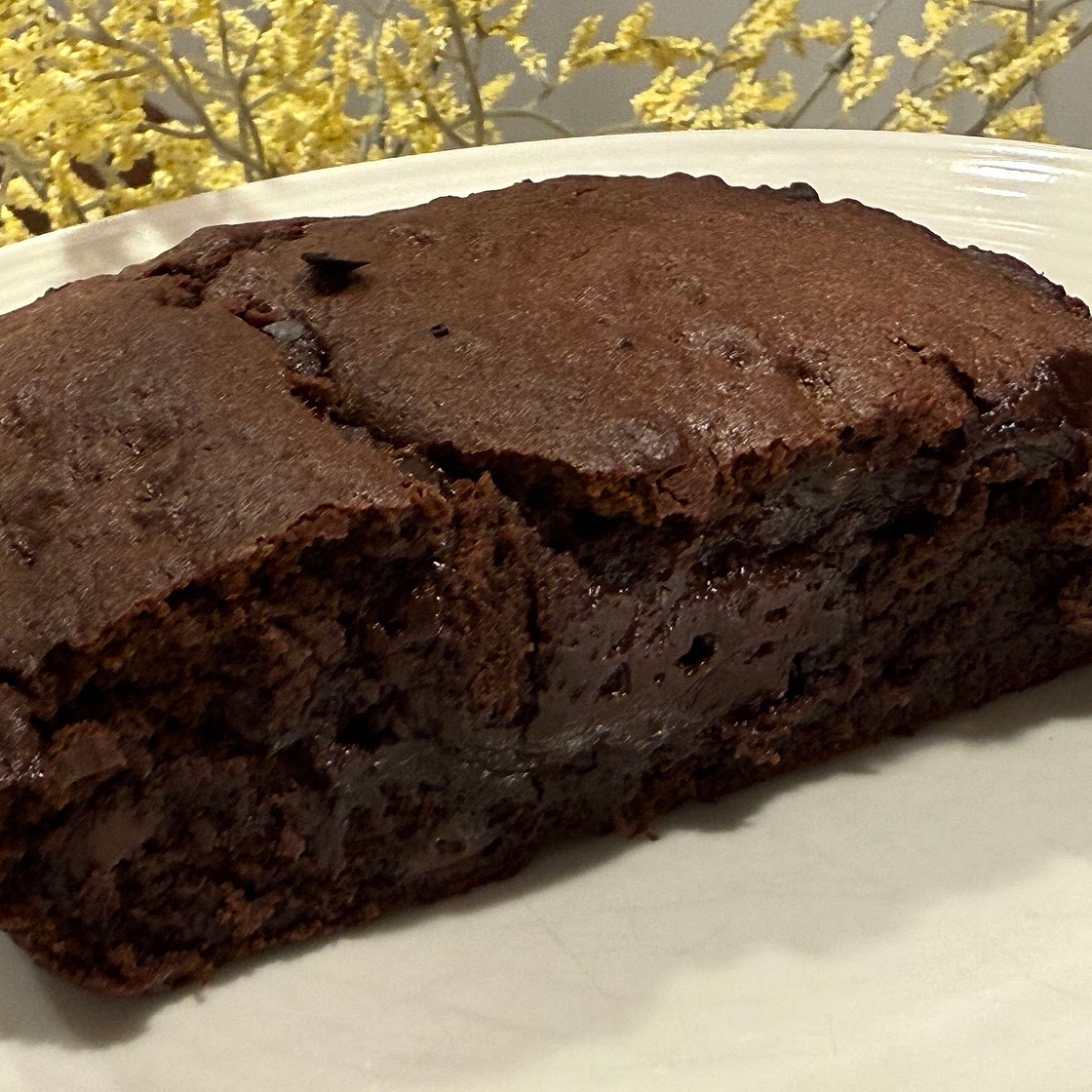 Brownies moelleux banane & chocolat