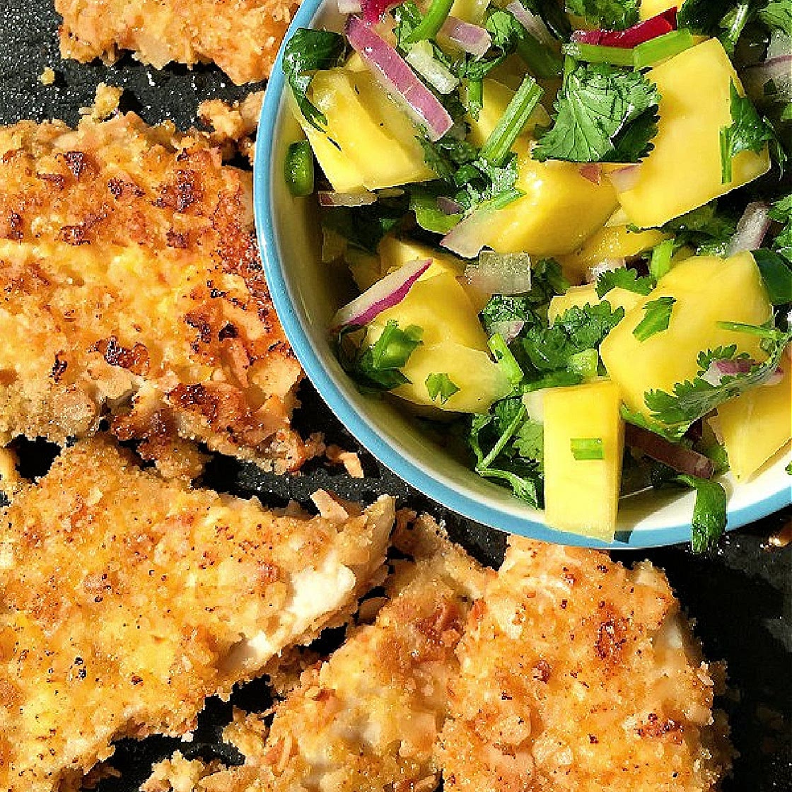 Coconut Crusted Fish