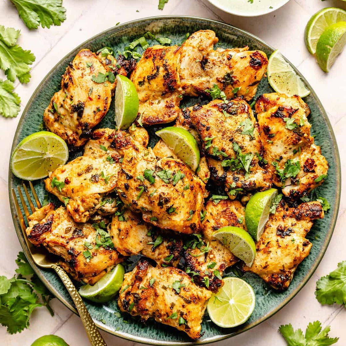 Cilantro Lime Chicken Thighs