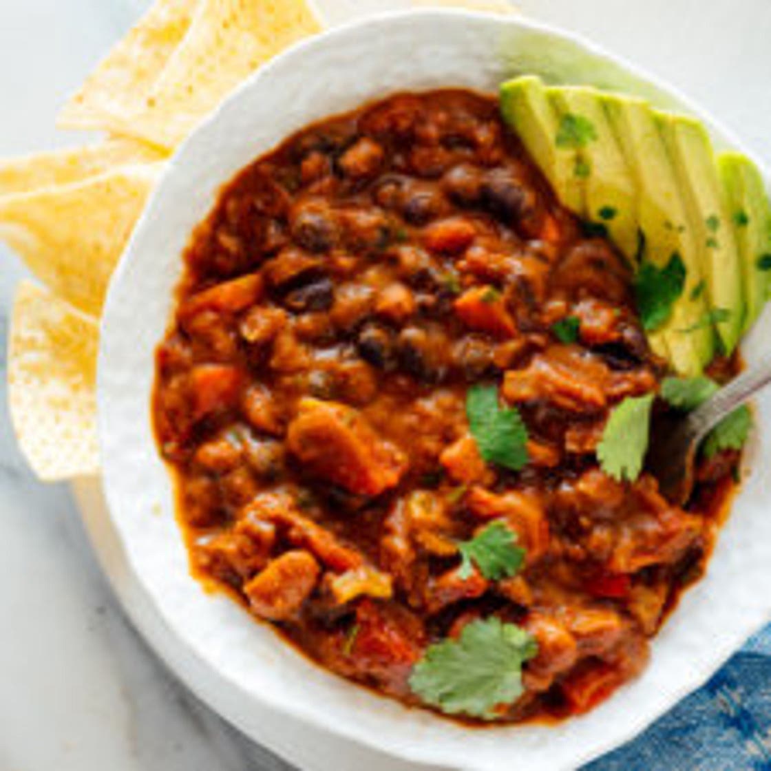 Homemade Vegetarian Chili