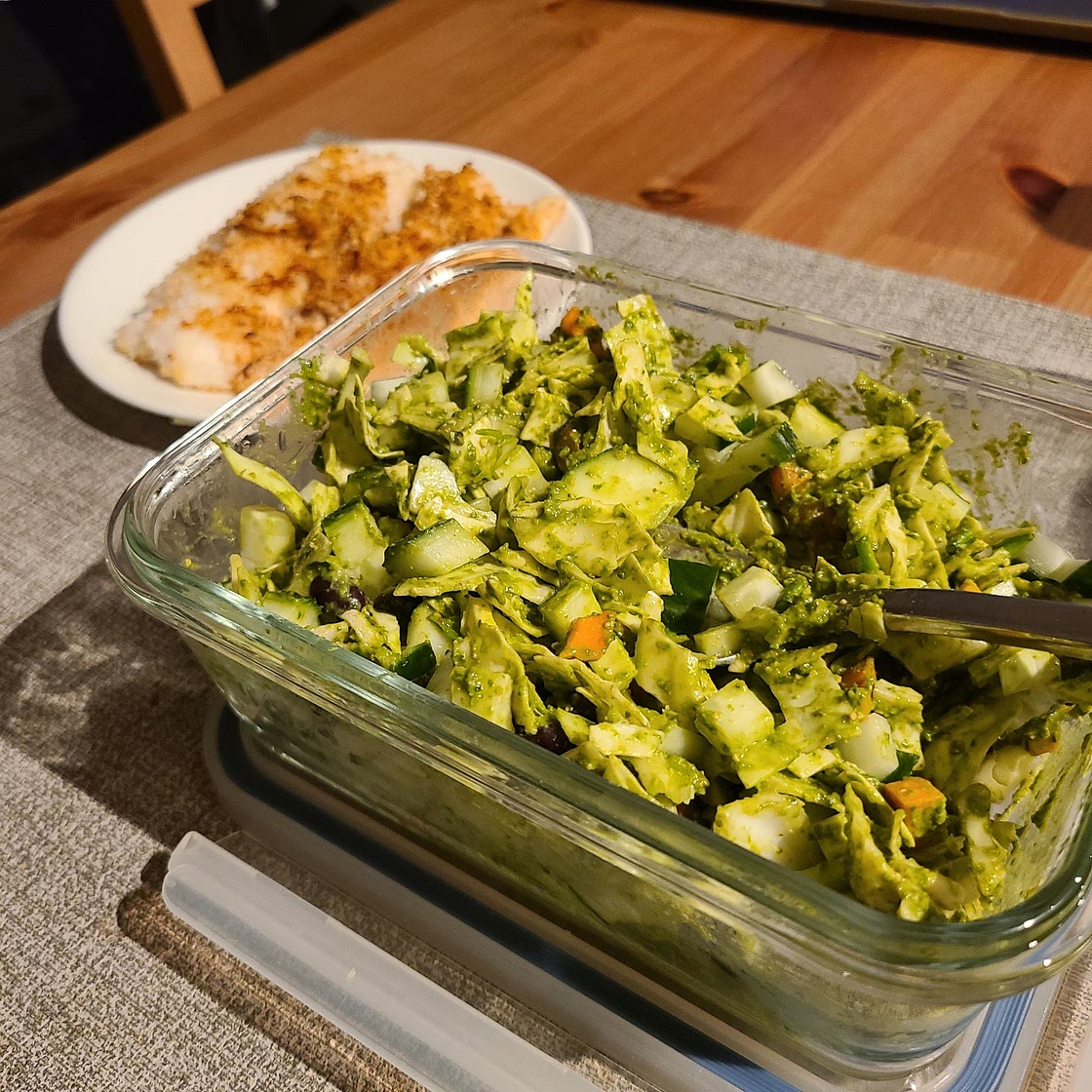 Tiktok Green Goddess Salad
