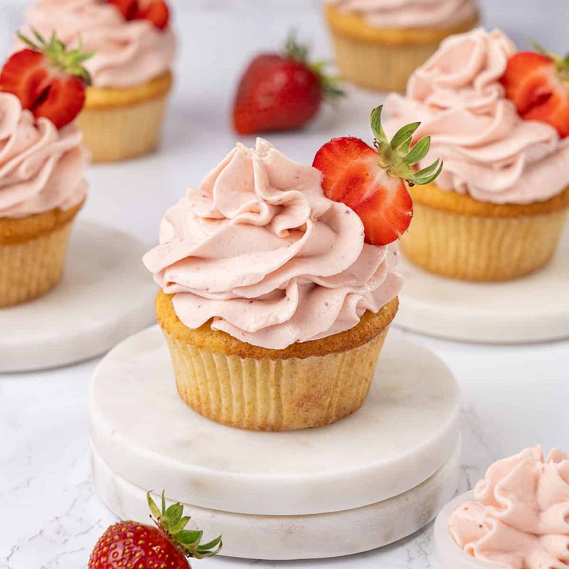 Strawberry Cupcakes