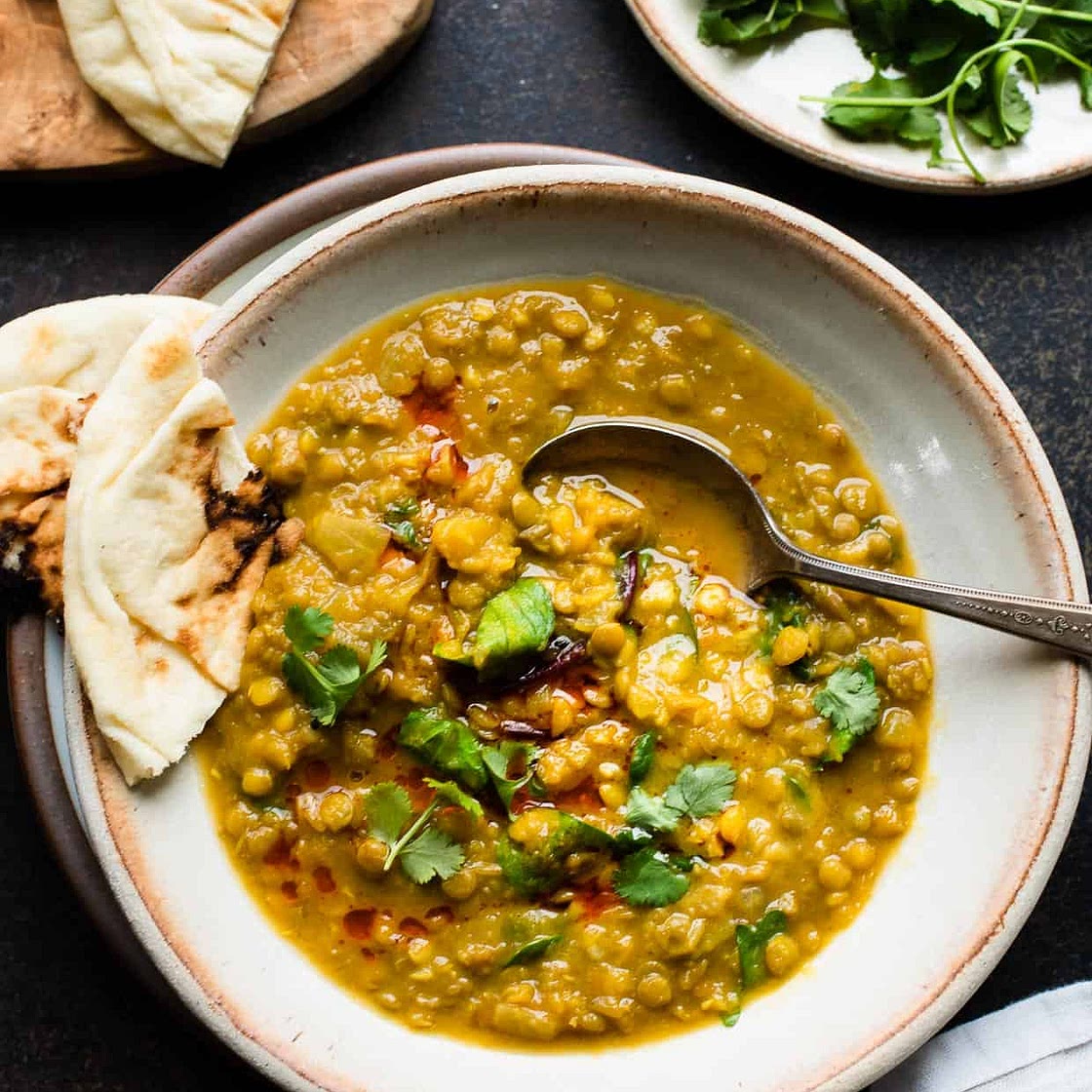 Spiced Butternut Squash Lentil Soup (Vegan)