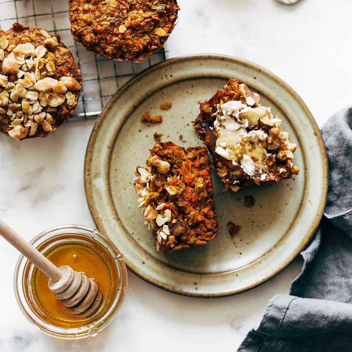 Healthy Carrot Muffins