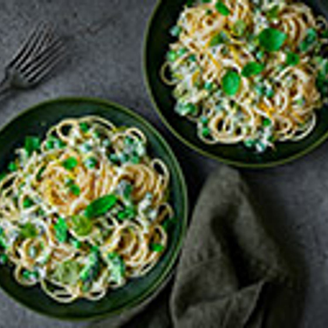 Zesty ricotta and broccoli spaghetti