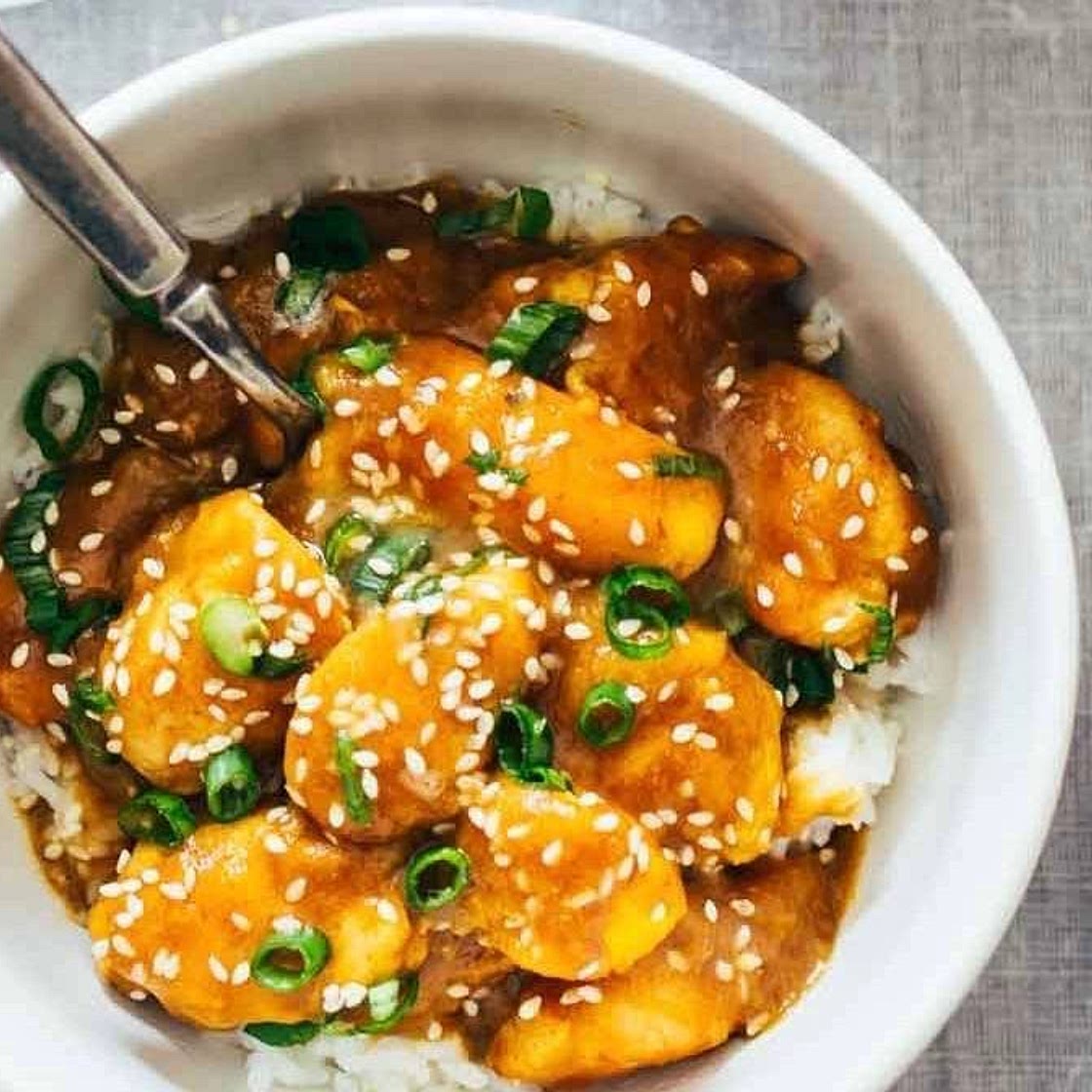 30-Minute Sesame Mango Chicken Teriyaki