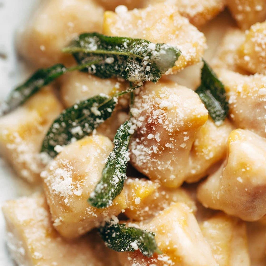 Pumpkin Gnocchi with Sage Butter Sauce