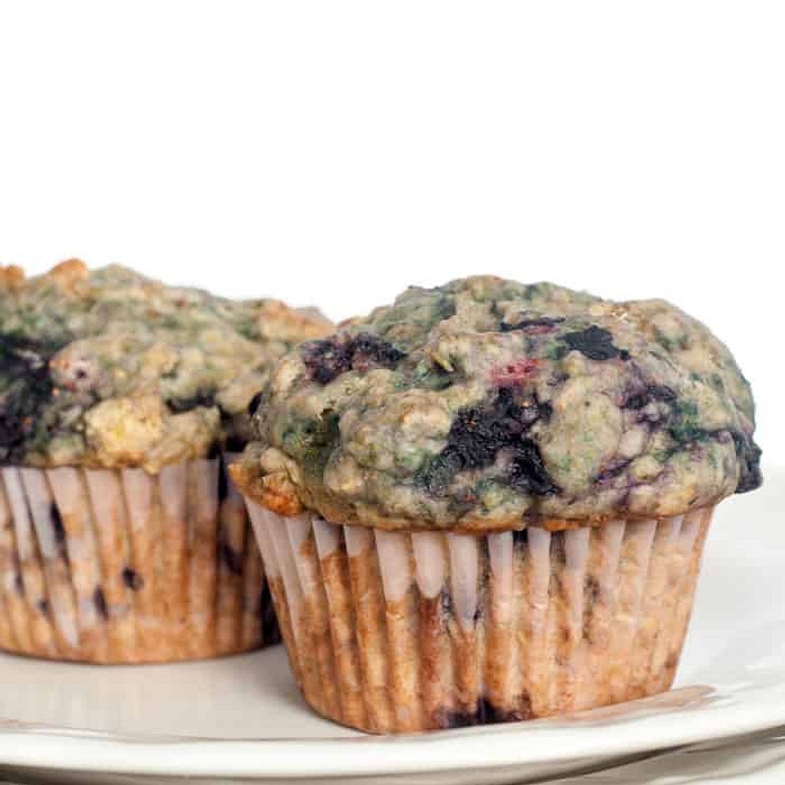 Breakfast Blueberry Muffins