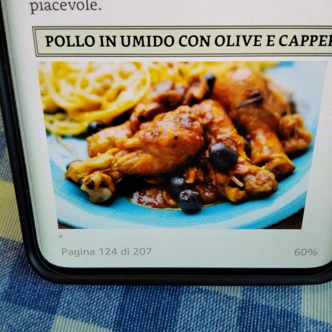 POLLO IN UMIDO CON OLIVE E CAPPERI