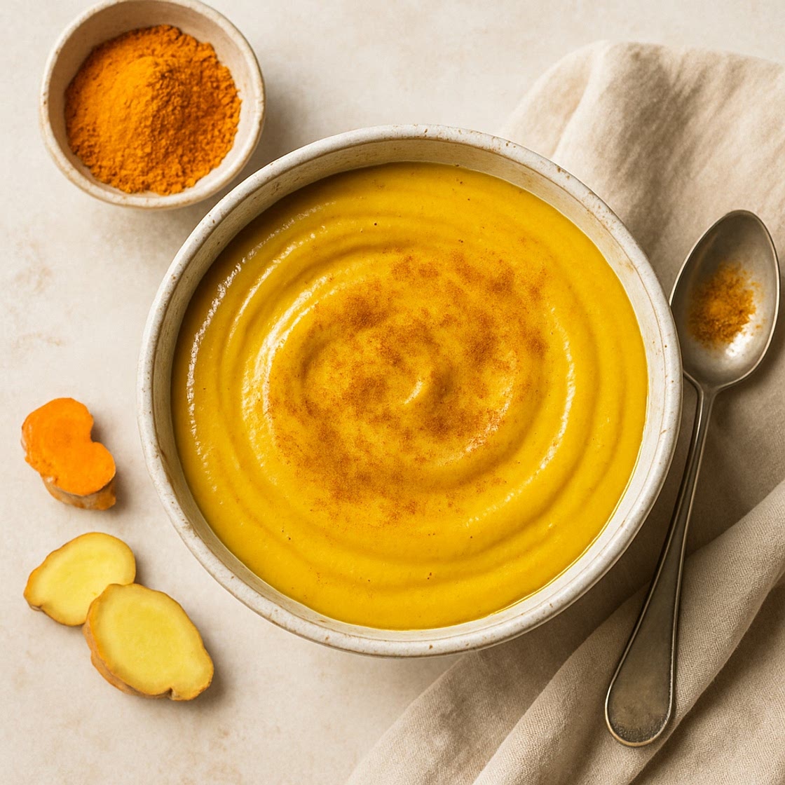 Golden Turmeric Anti-Inflammatory Custard
