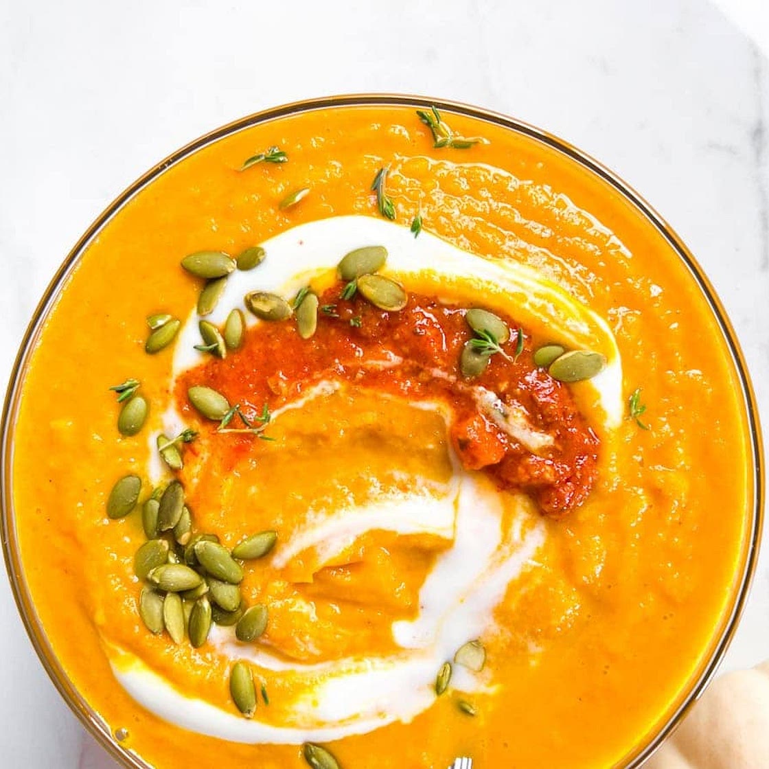 Butternut Squash and Carrot Soup