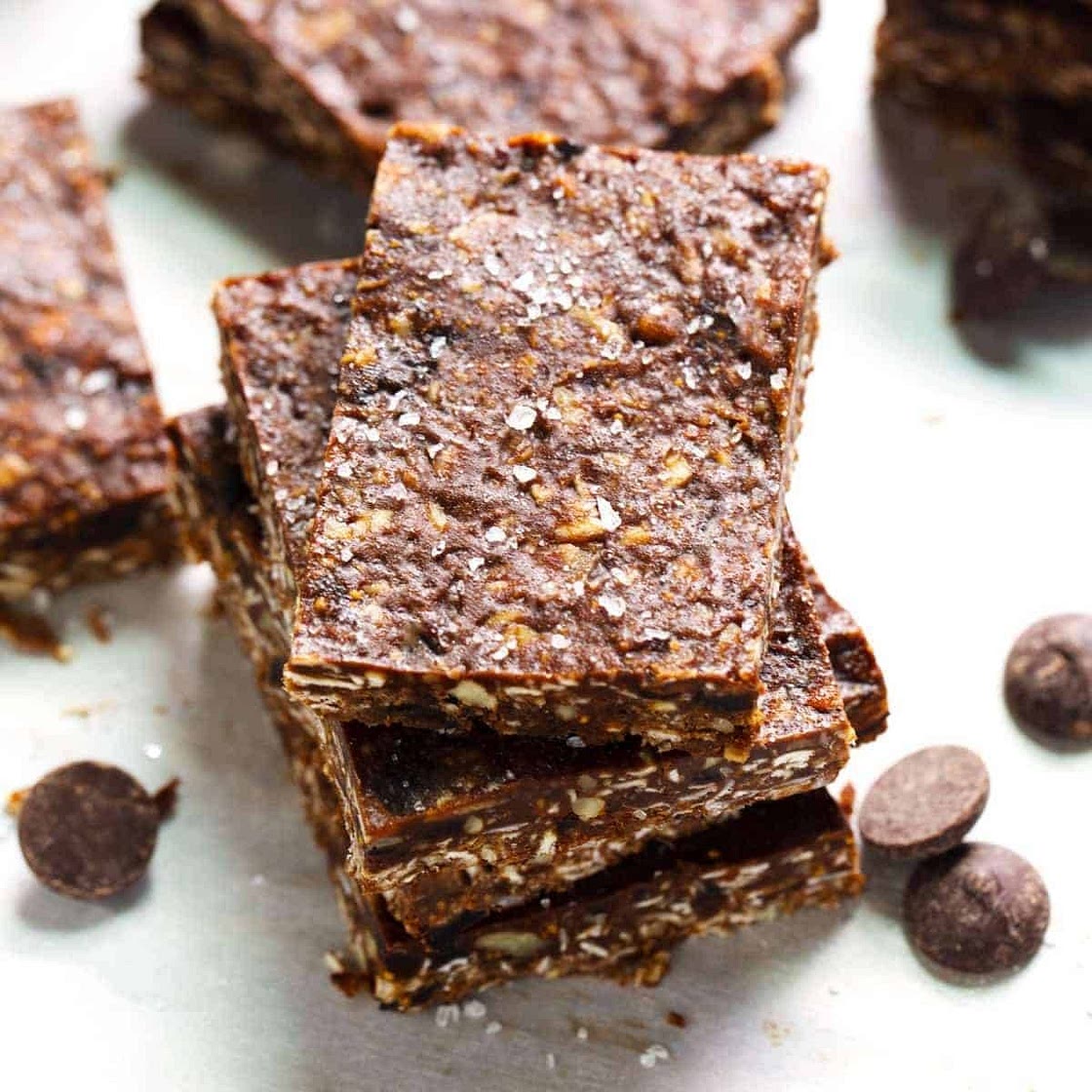 Healthy Sea Salt Dark Chocolate Bars