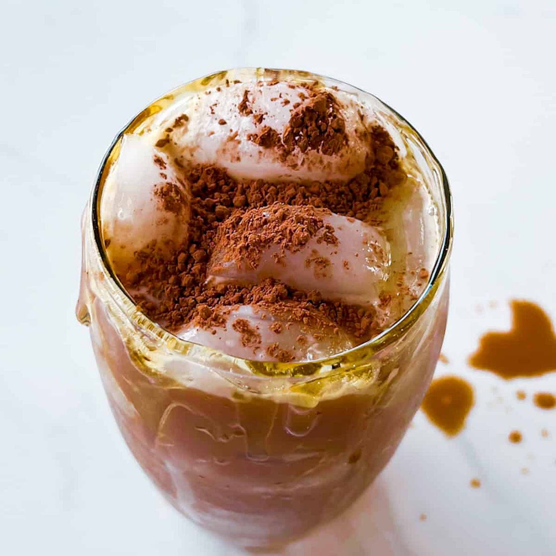 Easy Iced Mocha Latte