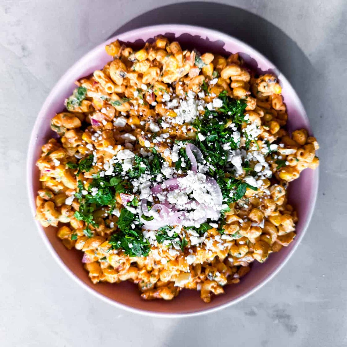Elote Pasta Salad (Mexican Street Corn)